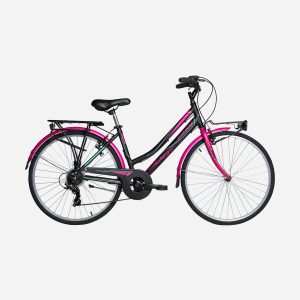 Carnielli City 26 Floral W – City Bike – Nero