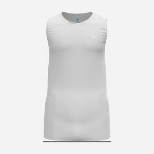 Odlo Active F-dry Light Eco M – Maglia Intimo Tecnico – Uomo – Bianco
