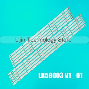 Retroilluminazione a LED per LB58003 V0_01 V1 58PUS6203/12 58PUS6504/12 58PUF6013/T3 NS-58DF620CA20 LB-GM3030-GJPHP585X11AA12-L-2-T