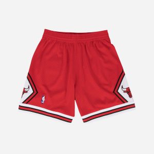 Mitchell&ness Nba Chicago Bulls ’97 Icon M – Pantaloncini Basket – Uomo – Rosso