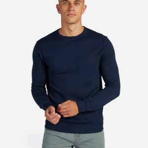 Dack’s Merinos M – Maglione – Uomo – Blu