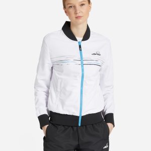 Ellesse Five Stripes W – Giacca Tennis – Donna – Bianco
