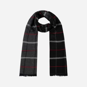 Dack’s Check M – Sciarpa – Uomo – Grigio