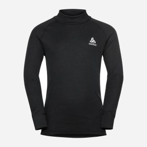 Odlo Warm Eco Jr – Maglia Intimo Tecnico – Nero