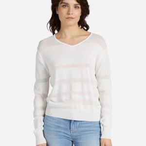 Dack’s Essential W – Maglione – Donna – Bianco