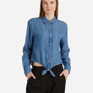 Mistral Essential W – Camicia – Donna – Denim
