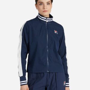 Fila Match Line W – Giacca Tennis – Donna – Blu