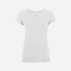 Deha Scollo V W – T-shirt – Donna – Bianco