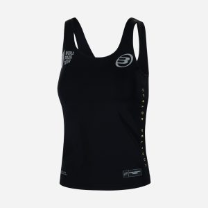 Bullpadel Lican W – T-shirt Tennis – Donna – Nero