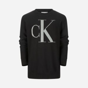 Calvin Klein Jeans Monogram Jr – Maglione – Nero