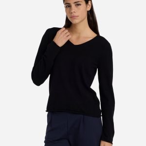 Dack’s Essential W – Maglione – Donna – Nero