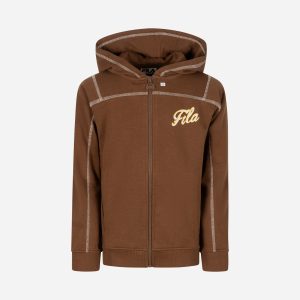 Fila Sixty Patch Jr – Felpa – Marrone