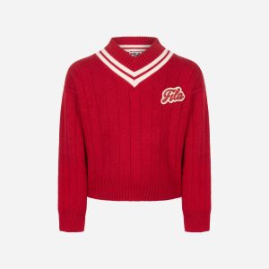 Fila Vintage Club Jr – Maglione – Rosso