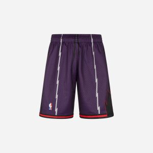 Mitchell&ness Toronto Raptors Swingman M – Pantaloncini Basket – Uomo – Viola