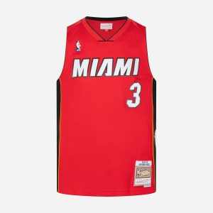Mitchell&ness Miami Heat 2005 Dwyane Wade Icon M – Canotta Basket – Uomo – Rosso