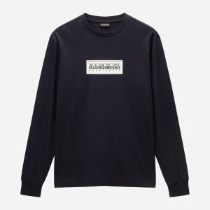 Napapijri Box Logo Box M – T-shirt – Uomo – Nero