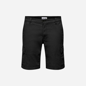 Only & Sons Ray Cargo M – Bermuda – Uomo – Nero