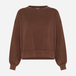 Deha Marmoriz W – Felpa – Donna – Marrone