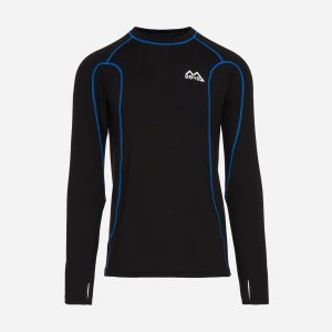 8848 Mountain Essential M – Maglia Intimo Tecnico – Uomo – Nero