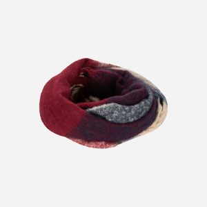 Dack’s Check Jr – Sciarpa – Rosso