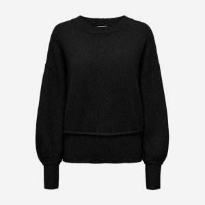 Only Hazel W – Maglione – Donna – Nero