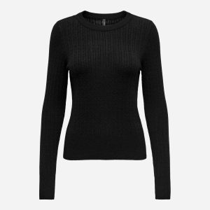 Only Trecce W – Maglione – Donna – Nero