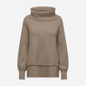 Only Hazel Ciambella W – Maglione – Donna – Beige