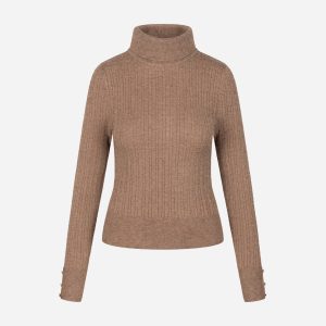 Only Lea Trecce W – Maglione – Donna – Marrone