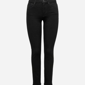 Only Sui Mid Slim 32″ W – Jeans – Donna – Nero