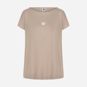 Arena Athletic Essential W – T-shirt – Donna – Beige