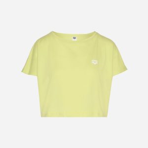 Arena Athletic Essential W – T-shirt – Donna – Giallo