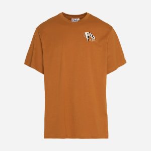 Fila Athleisure Dynamism M – T-shirt – Uomo – Arancione