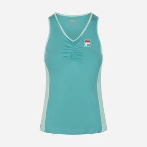 Fila Court Line W – T-shirt Tennis – Donna – Bianco