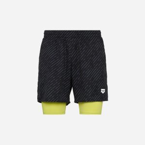 Arena Athletic Run M – Short Running – Uomo – Nero