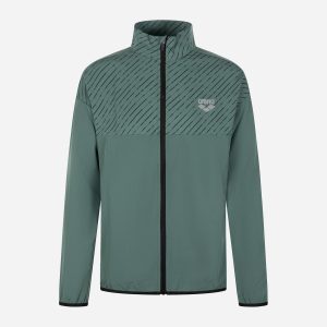 Arena Athletic Run M – Giacca Running – Uomo – Verde