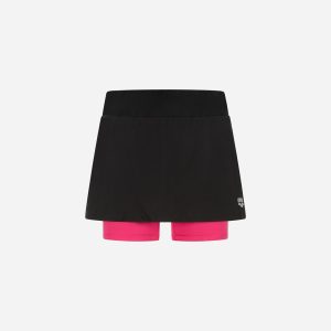 Arena Athletic Run W – Short Running – Donna – Nero
