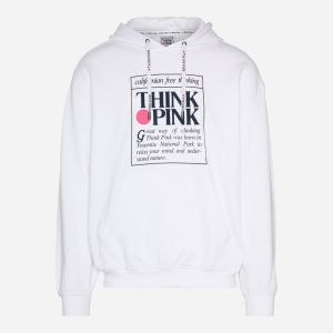 Think Pink Gopcore M – Felpa – Uomo – Bianco