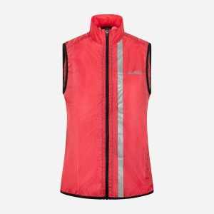 Abc Essential W – Giacca Running – Donna – Rosso
