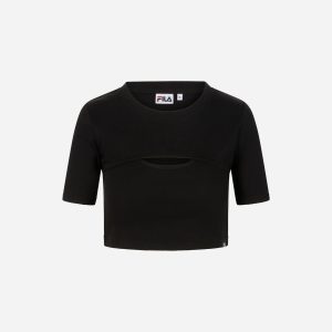 Fila Contemporary Street Style W – T-shirt – Donna – Nero