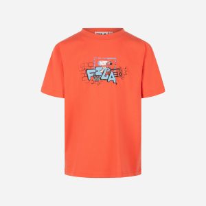 Fila Contemporary Street Style Jr – T-shirt – Rosso