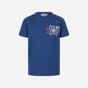 Fila Contemporary Street Style Jr – T-shirt – Blu Royal