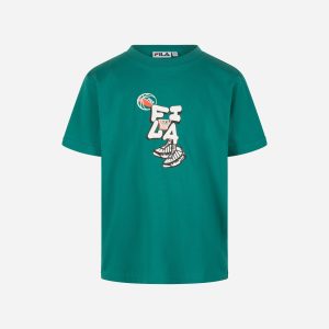 Fila Contemporary Street Style Jr – T-shirt – Verde