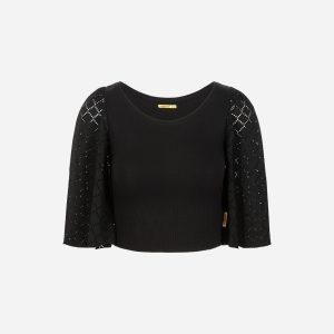 Mistral Contemporary Etnic W – T-shirt – Donna – Nero