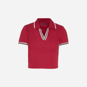 Best Company La Dolce Vita W – Polo – Donna – Rosso