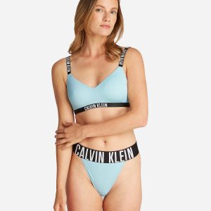 Calvin Klein Underwear Light Lined Bralette W – Intimo – Donna – Azzurro