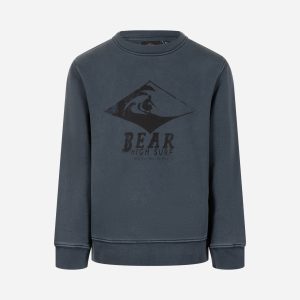 Bear Beach Break Jr – Felpa – Blu