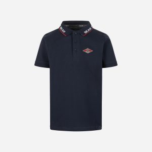 Bear Iconic Small Logo Jr – Polo – Blu