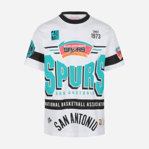 Mitchell&ness Nba Team Origins Premium M – Maglia Basket – Uomo – Bianco