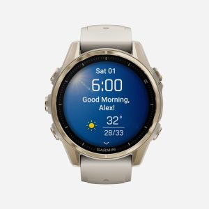 Garmin Fenix 8 Amoled 43mm Sapphire – Orologio Multifunzione – Oro