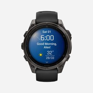 Garmin Fenix 8 Amoled 47mm Sapphire – Orologio Multifunzione – Nero